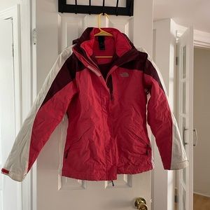 Pink NorthFace Ski Jacket